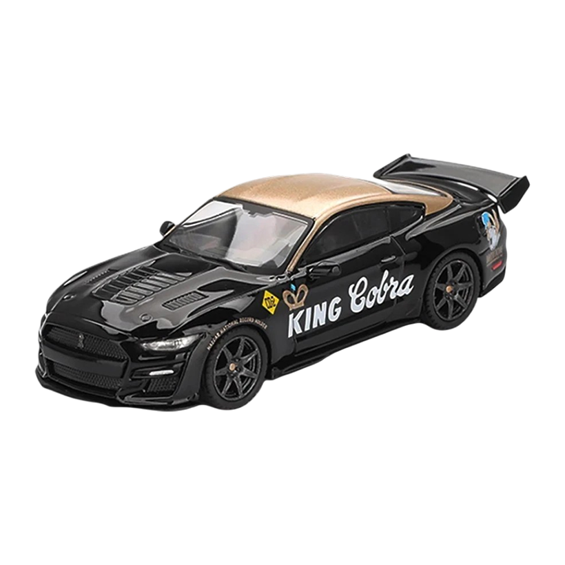 Машинка Premium MINI GT Shelby GT500 Dragon Snake Concept 1:64 MGT01130 Grey - Retromagaz