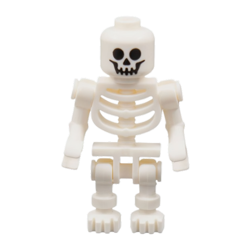 Фігурка Lego Інше Skeleton with Standard Skull Ninjago gen069 Б/У - Retromagaz