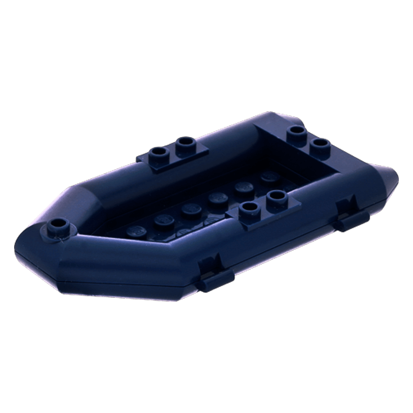 Для Судна Lego Основа Rubber Raft Small 30086 75977 4529750 Dark Blue Б/У - Retromagaz