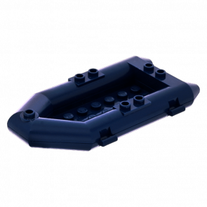 Для Судна Lego Основа Rubber Raft Small 30086 75977 4529750 Dark Blue Б/У Хороший