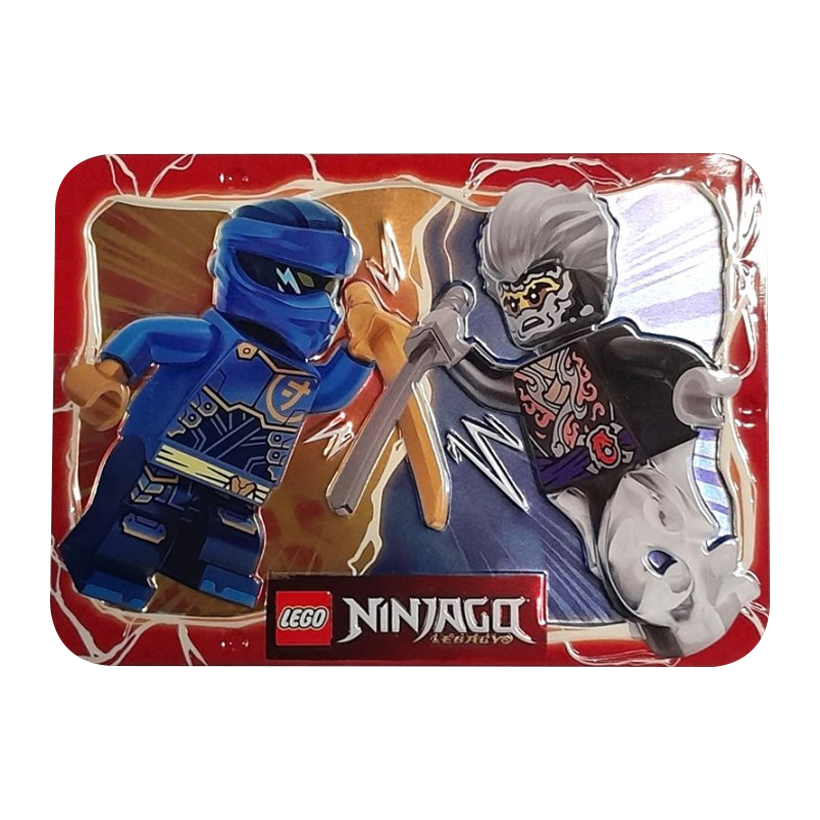 Конструктор Lego Jay vs. Cinder Metal Box Ninjago 112503 Новый - Retromagaz