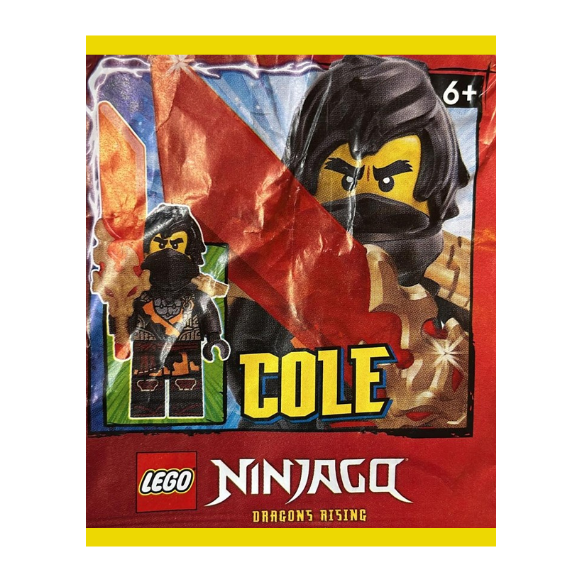 Конструктор Lego Фигурка Cole Paper Bag Ninjago 892512 Новый - Retromagaz