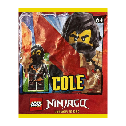 Конструктор 1шт Lego Фигурка Cole Ninjago 892512 Новый - Retromagaz