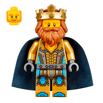 Фігурка Lego King Halbert Nexo Knights Denizens of Knighton nex014 1 Б/У - Retromagaz