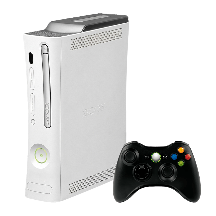 Набір Консоль Microsoft Xbox 360 Jasper Arcade HDMI Freeboot 250GB White + 5 Вбудованих Ігор Б/У  + Геймпад Бездротовий RMC Новий - Retromagaz