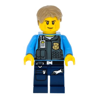 Фігурка Lego City Police 973pb1350 Undercover Chase McCain cty0356 Б/У Нормальний - Retromagaz