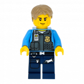 Фігурка Lego City Police 973pb1350 Undercover Chase McCain cty0356 Б/У Нормальний