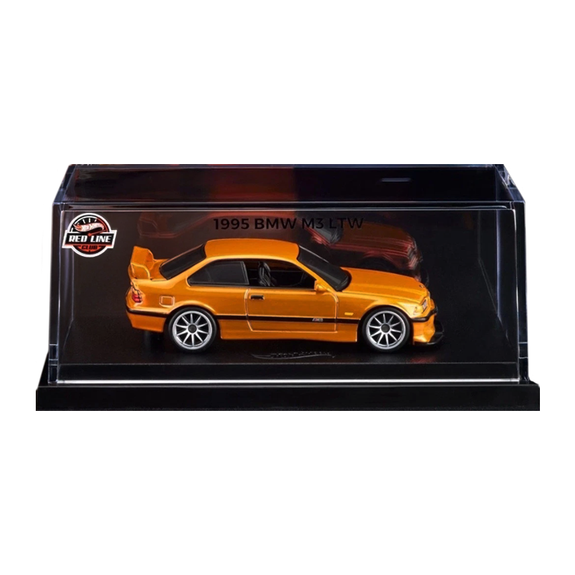 Машинка Premium Hot Wheels 1995 BMW M3 LTW Red Line Club RLC 1:64 JCP08 Orange - Retromagaz