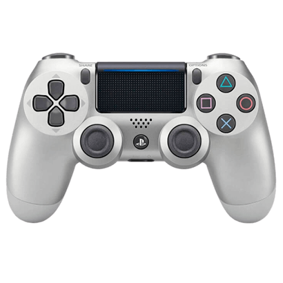 Геймпад Беспроводной Sony PlayStation 4 DualShock 4 Version 2 Silver Б/У Отличный - Retromagaz