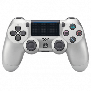 Геймпад Бездротовий Sony PlayStation 4 DualShock 4 Version 2 Silver Б/У Відмінний