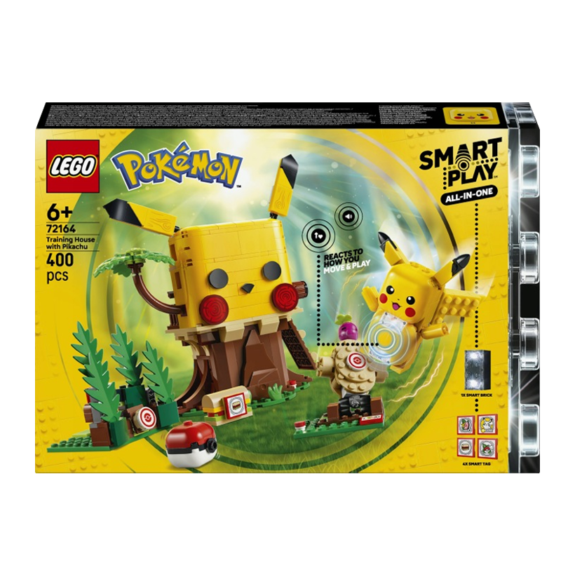 Конструктор Lego Training House with Pikachu Smart Play Pokémon 72164 Новий - Retromagaz