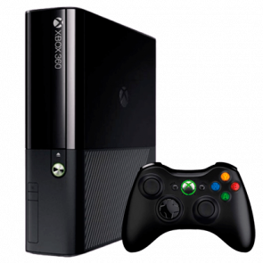 Консоль Microsoft Xbox 360 E Freeboot 320GB Black + 10 Встроенных Игр Б/У Хороший