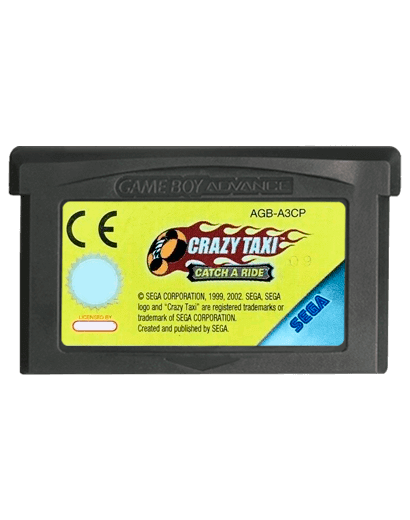 Игра RMC Game Boy Advance Crazy Taxi: Catch a Ride Русские Субтитры Только Картридж Б/У Хороший - Retromagaz