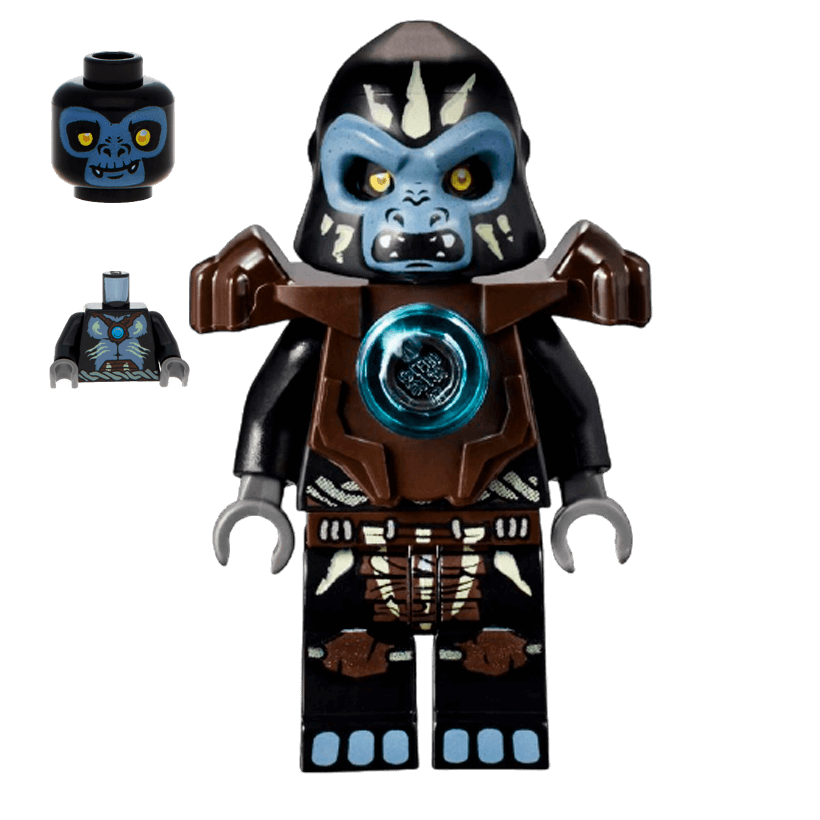 Фигурка Lego Gorilla Tribe Gorzan Legends of Chima loc035 Б/У - Retromagaz