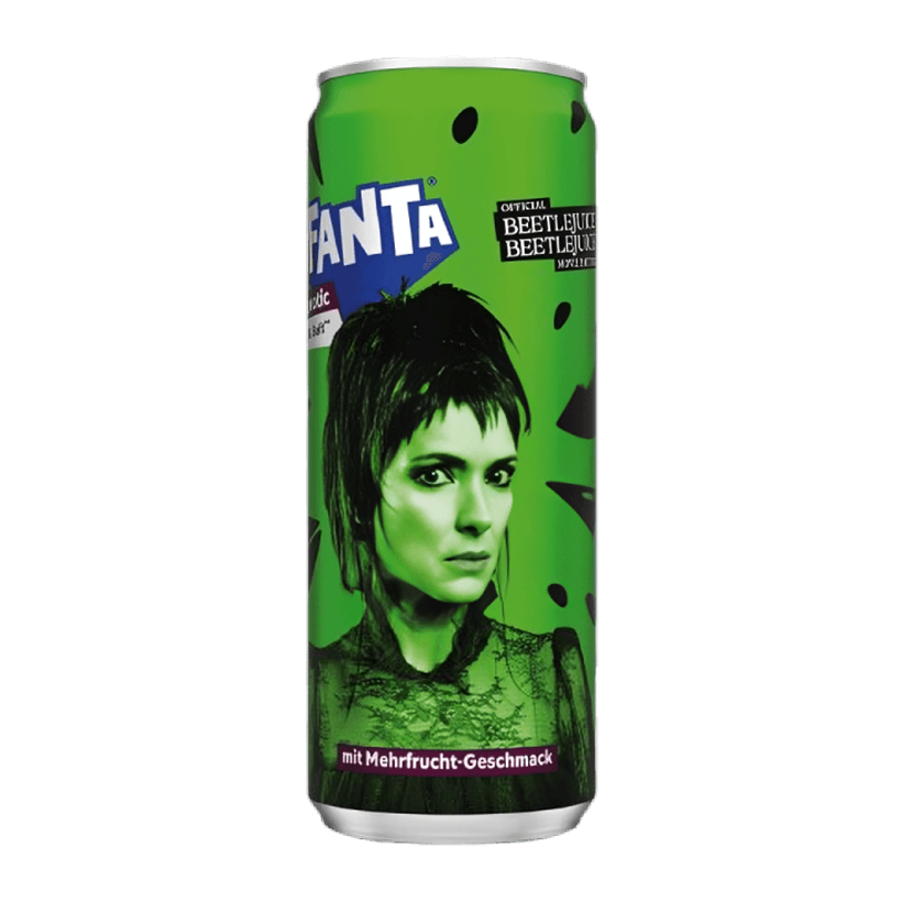 Напиток Fanta Watermelon Zero Sugar Beetlejuice 330ml - Retromagaz