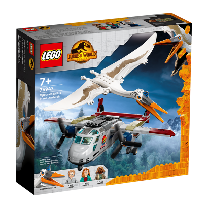 Набір Lego Напад Кетцалькоатля на Літак 76947 Jurassic World Новий - Retromagaz