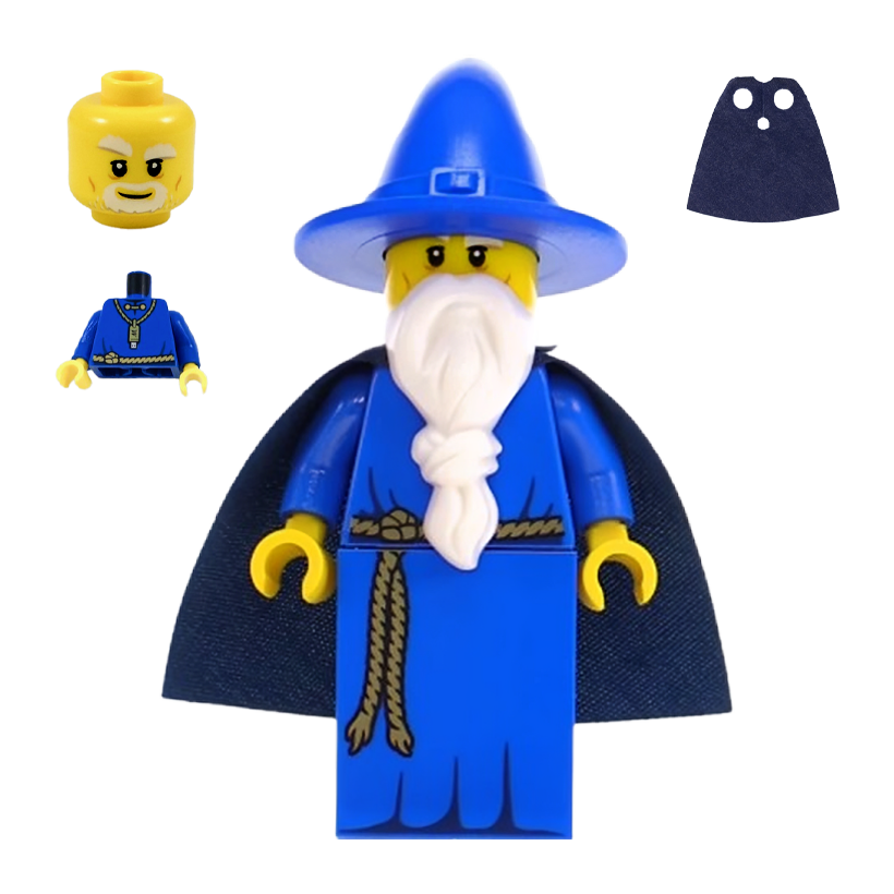 Фігурка Lego Denizens of Knighton Merlok Nexo Knights nex059 Б/У - Retromagaz
