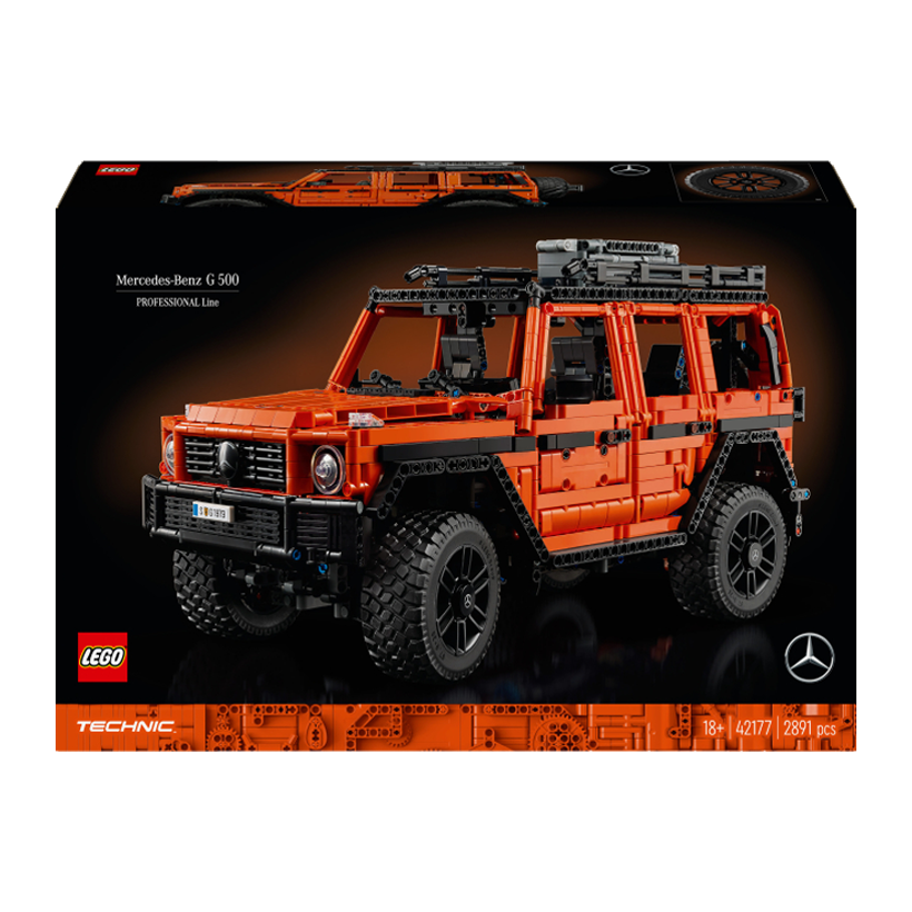 Конструктор Lego Mercedes-Benz G 500 PROFESSIONAL Line Technic 42177 Новый - Retromagaz