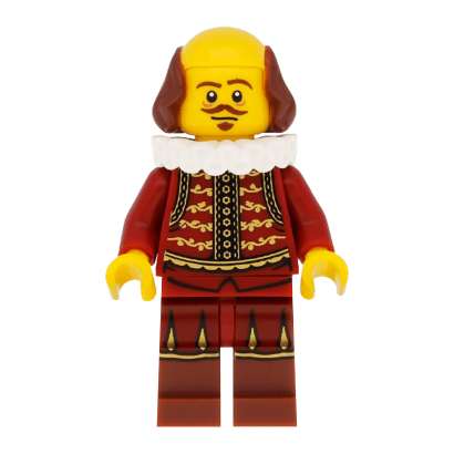 Фигурка Lego Cartoons The Lego Movie William Shakespeare tlm008 1шт Б/У Хороший - Retromagaz