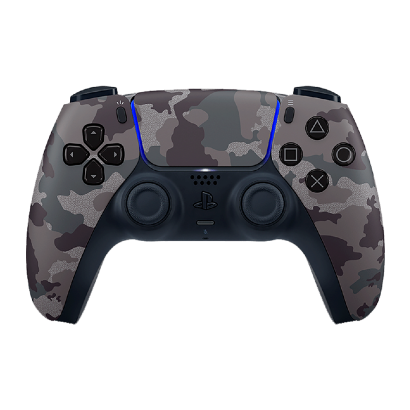 Геймпад Беспроводной Sony PlayStation 5 DualSense Grey Camouflage Б/У - Retromagaz