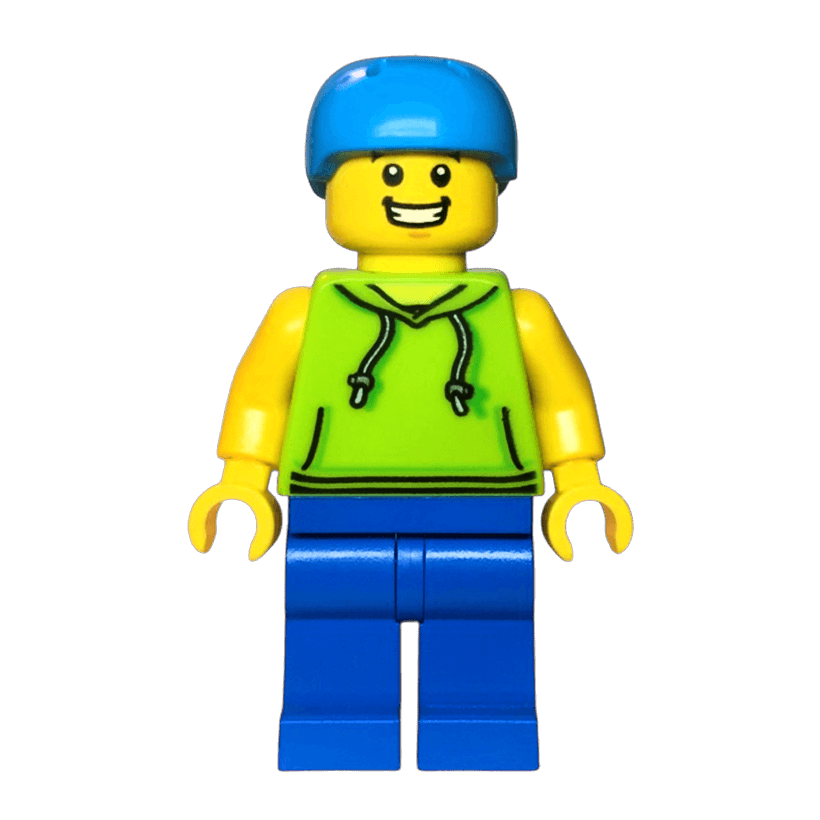 Фігурка Lego People 973pb2735 Skateboarder City cty1138 1 Б/У - Retromagaz