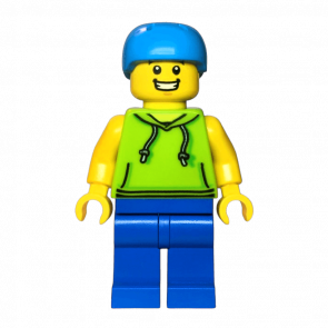 Фигурка Lego People 973pb2735 Skateboarder City cty1138 1 Б/У - Retromagaz