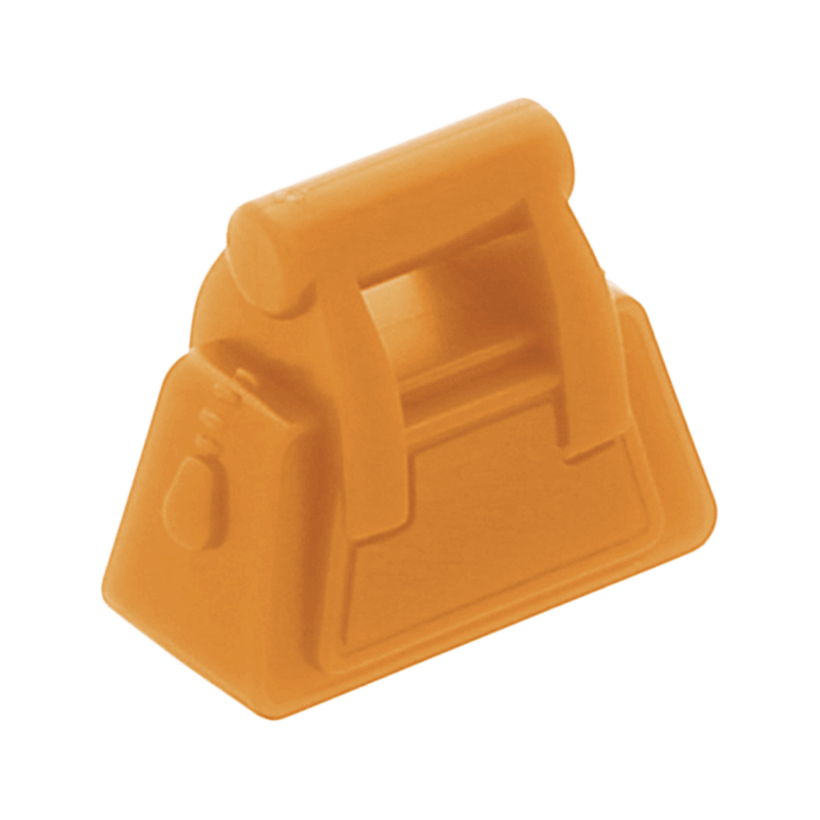 Другое 2шт Lego Handbag with Zipper Friends 93091 6114649 Pearl Gold Б/У - Retromagaz