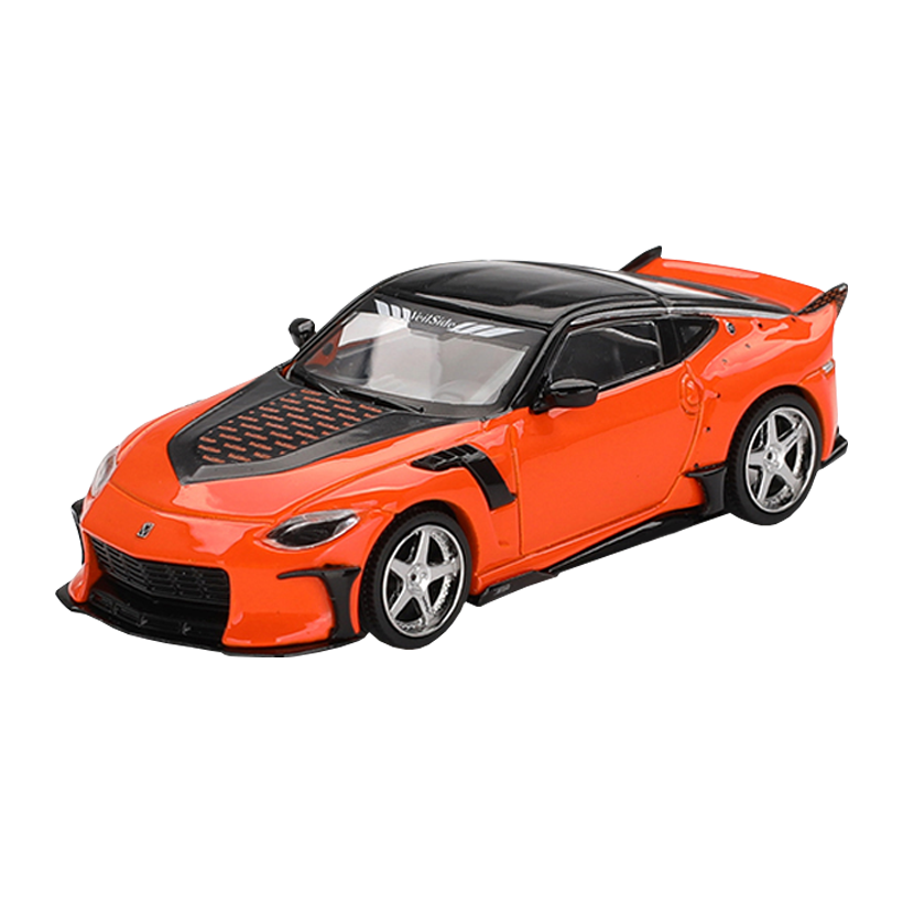 Машинка Premium MINI GT Nissan Z VeilSide FFZ400 1:64 MGT00989 Orange - Retromagaz