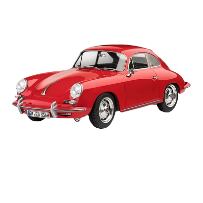 Машинка Bburago 1961 Porsche 356B 1:24 Red - Retromagaz