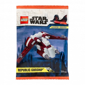 Конструктор Lego Republic Gunship Paper Bag Star Wars L0002236 Новый - Retromagaz