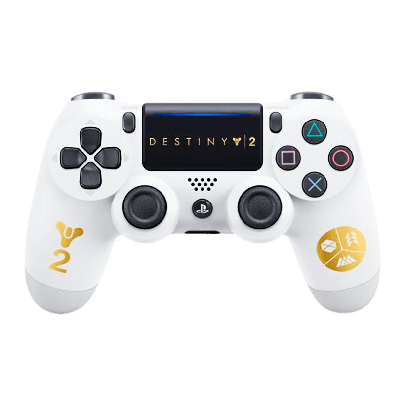 Геймпад Бездротовий Sony PlayStation 4 DualShock 4 Gran Destiny 2 Limited Edition Version 2 White Б/У - Retromagaz
