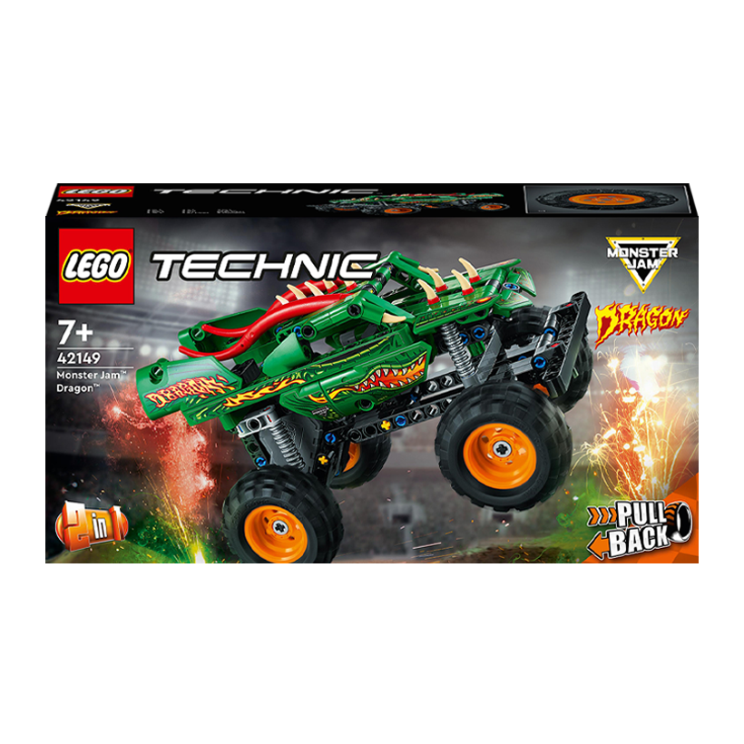 Конструктор Lego Monster Jam Dragon Technic 42149 Новый - Retromagaz