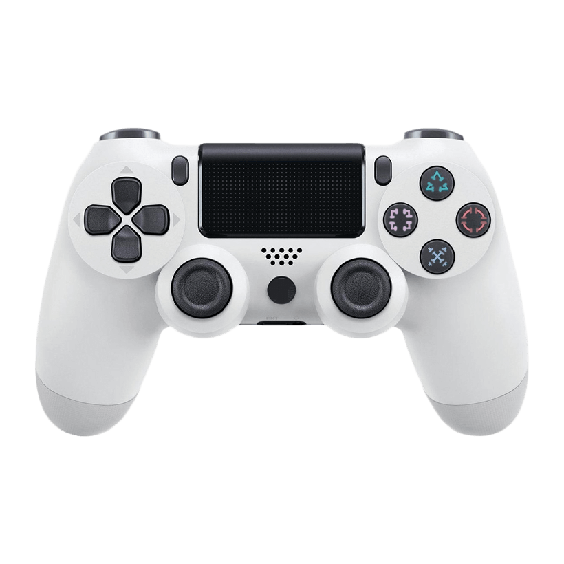 Геймпад Беспроводной RMC PlayStation 4 DoubleShock 4 White Новый - Retromagaz