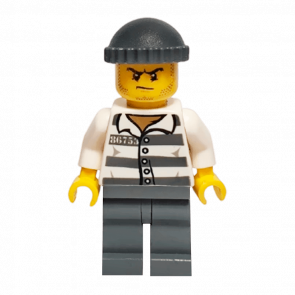 Фігурка Lego City Police 973pb1557 Prisoner 86753 cty0480 Б/У Нормальний - Retromagaz