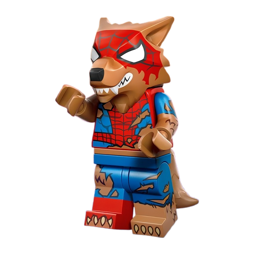 Фигурка Lego Marvel Across the Spider Verse Peter Parker Werewolf Spider Man Super Heroes 71050 colspi13 colspi-12 Новый - Retromagaz