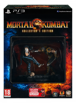 Игра Sony PlayStation 3 Mortal Kombat Europe Kollector's Edition Английская Версия Новый - Retromagaz