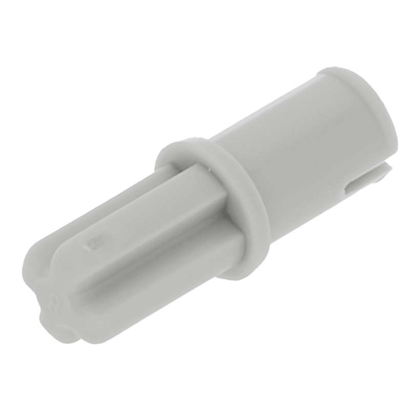 Technic 20шт Lego Пин Axle without Friction Ridges Lengthwise 3749 6562 656202 4184168 4211808 Light Bluish Grey Б/У - Retromagaz