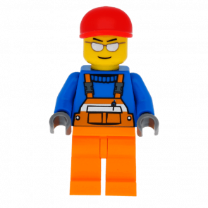 Фигурка Lego 973px437 Overalls with Safety Stripe Orange City Construction cty0294 Б/У