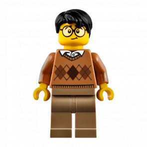 Фігурка Lego 973pb2342 Medium Nougat Argyle Sweater City People cty0902 Б/У