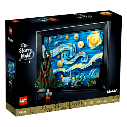 Набор Lego Vincent van Gogh - The Starry Night 21333 Ideas Новый - Retromagaz