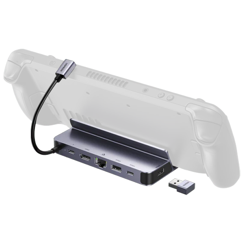 Док-Станция Ugreen Steam Deck Dark Grey Новый - Retromagaz