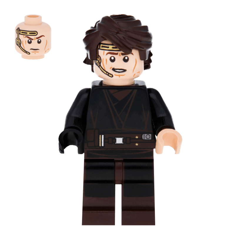 Фігурка Lego Джедай Anakin Skywalker Star Wars sw0526 75038 Б/У - Retromagaz