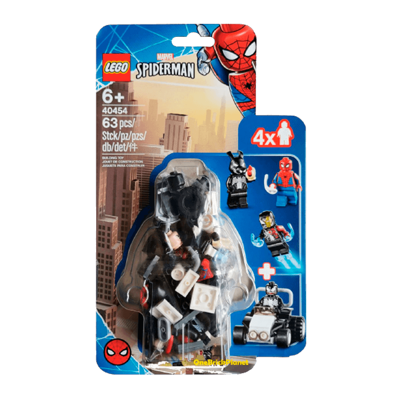 Конструктор Lego Людина-Павук проти Венома та Залізного Венома Super Heroes 40454 Новий - Retromagaz