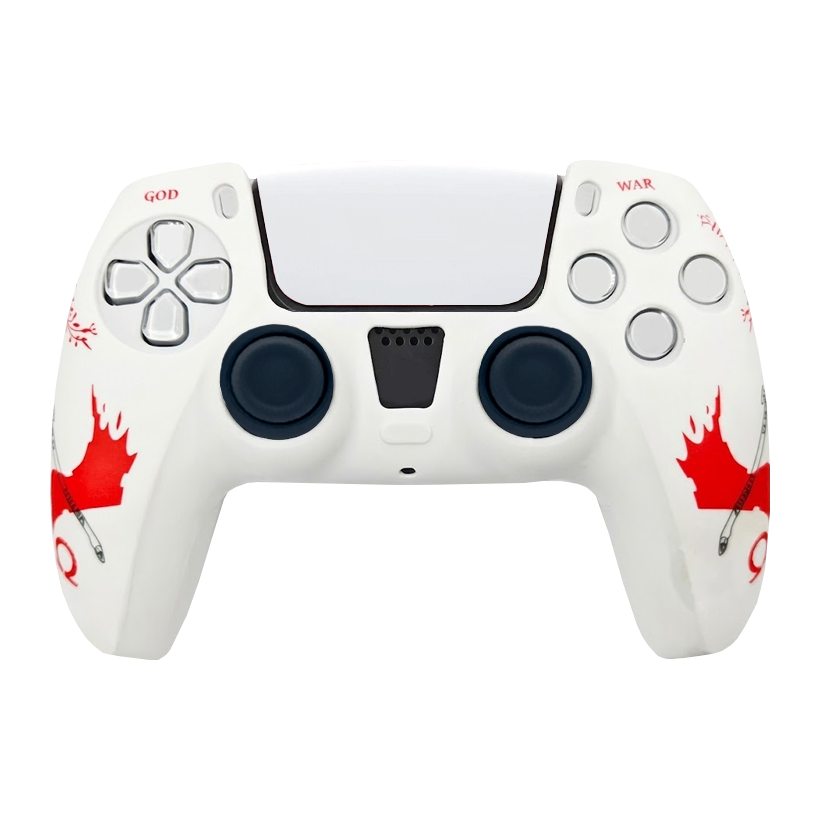 Чохол Силіконовий RMC PlayStation 5 God of War Red White Новий - Retromagaz