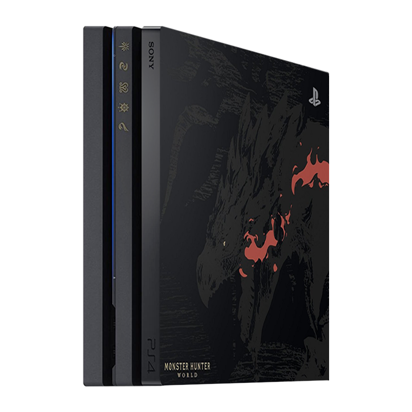 Консоль Sony PlayStation 4 Pro CUH-70-71xx Monster Hunter World Limited Edition 1TB Black Без Геймпада Б/У - Retromagaz