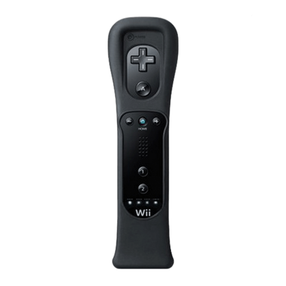Чехол Силиконовый Nintendo Wii RVL-027 Remote Motion Plus Jacket Black Б/У - Retromagaz