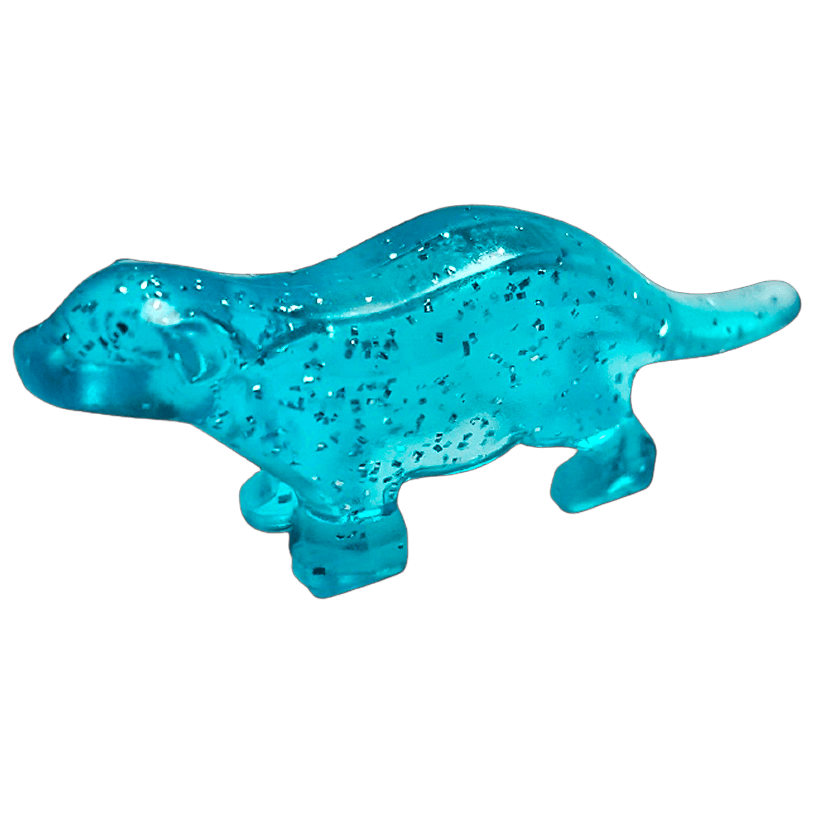 Фігурка Lego Вода Otter Animals 67631 6314454 Glitter Trans-Light Blue Б/У - Retromagaz