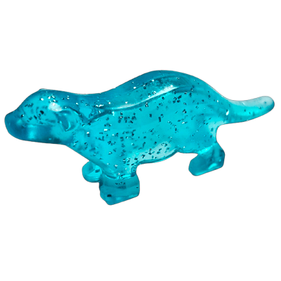 Фигурка Lego Otter Animals Вода 67631 6314454 Glitter Trans-Light Blue Б/У - Retromagaz