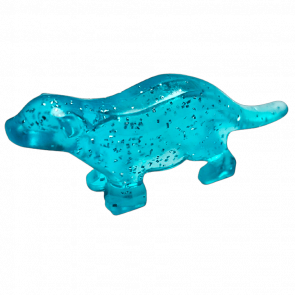 Фігурка Lego Otter Animals Вода 67631 6314454 Glitter Trans-Light Blue Б/У