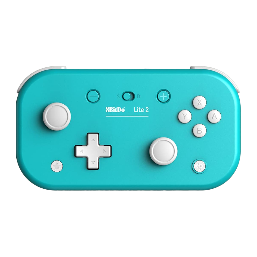 Геймпад Бездротовий 8BitDo Switch Lite 2 Turquoise Новий - Retromagaz